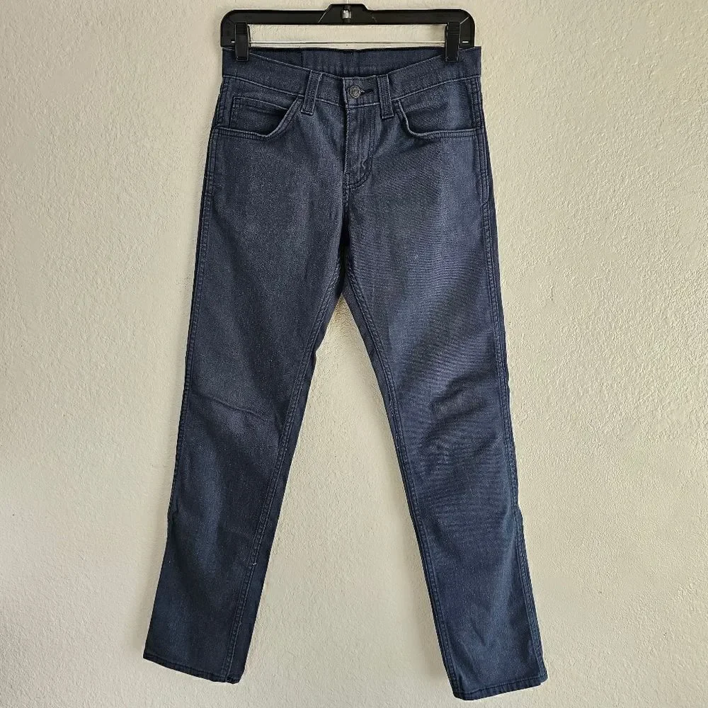 Levi's 511 Slim Fit Jeans Men's 28 X 32 Blue Grey Black 100% Cotton Black Label